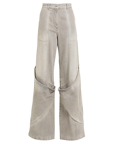 THE ATTICO Wide & Flare GRIGIO 100% Cotton