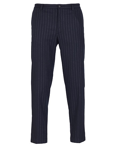 DOLCE&GABBANA Casual trouser Midnight blue 90% Virgin Wool, 8% Cashmere, 2% Elastane