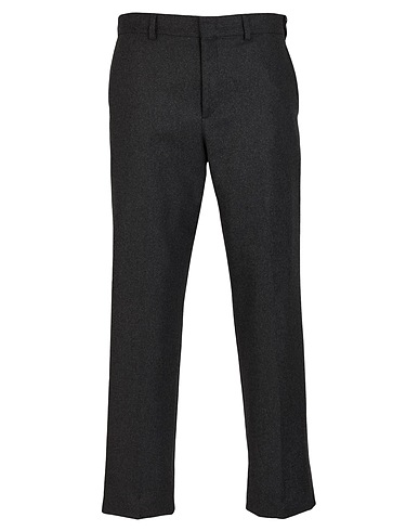FENDI Casual trouser Charcoal 98% Cashmere, 2% Elastane