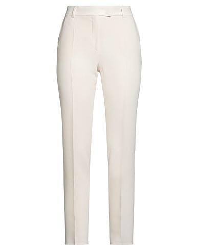 MAX MARA STUDIO Pantalone Avorio 71% Triacetato, 29% Poliestere