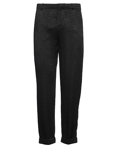 BALMAIN Casual trouser Black 50% Polyester, 50% Viscose