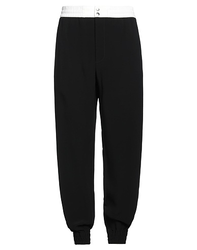 MCQUEEN Casual trouser Black 100% Viscose, Wool