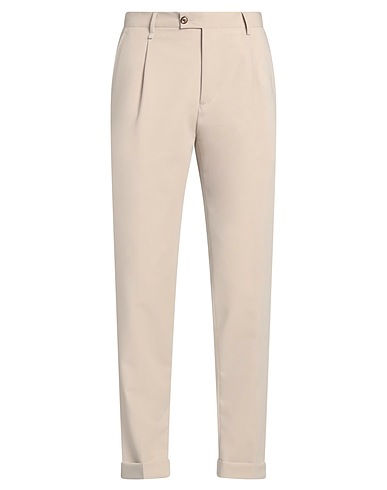 SUITHOMME Casual trouser Beige 70% Polyester, 24% Viscose, 6% Elastane