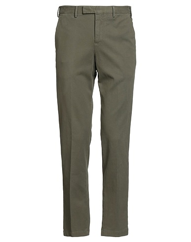 PT Torino Casual pants VERDE MILITARE 97% Cotton, 3% Elastane
