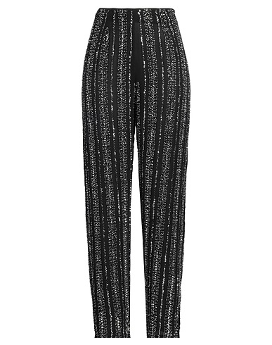 OTTOD'AME Casual trouser Black 100% Polyester