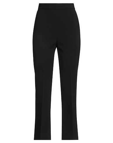 MAX MARA パンツ ブラック ポリエステル 89% / ポリウレタン 11%