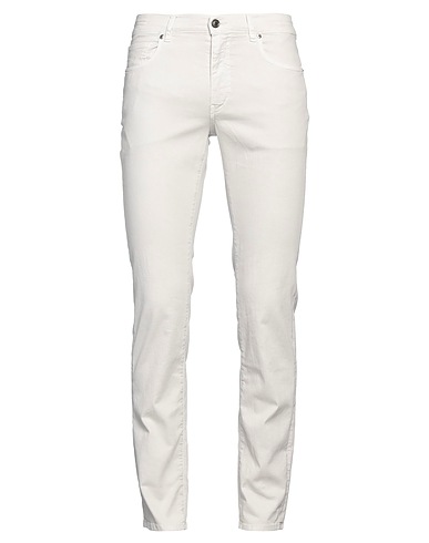 BARMAS Denim pants Light grey 68% Cotton, 29% Lyocell, 3% Elastane