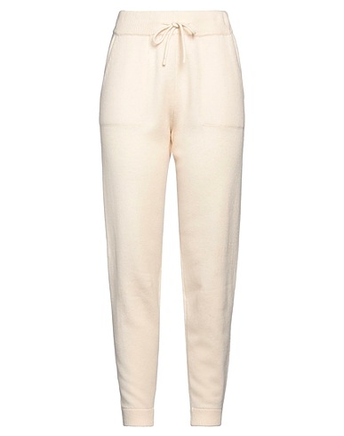 MC2 SAINT BARTH Pantalone Panna 40% Lana, 25% Viscosa, 25% Poliammide, 10% Cachemire