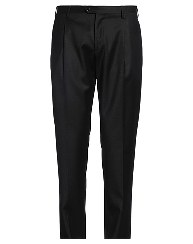 LARDINI Pantalón Negro 89% Lana, 10% Cachemir, 1% Elastán