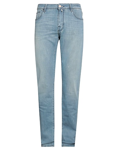 JACOB COHЁN Denim trousers Blue 92% Cotton, 6% Elastomultiester, 2% Elastane