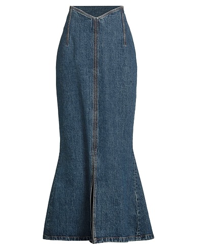 BALLY Denim skirt Blue 100% Cotton