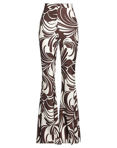 LA DOUBLE J Casual trouser Chocolate brown 100% Viscose