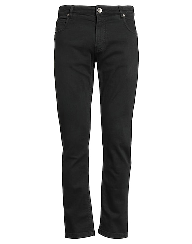 ELEVENTY Denim pants Black 98% Cotton, 2% Elastane