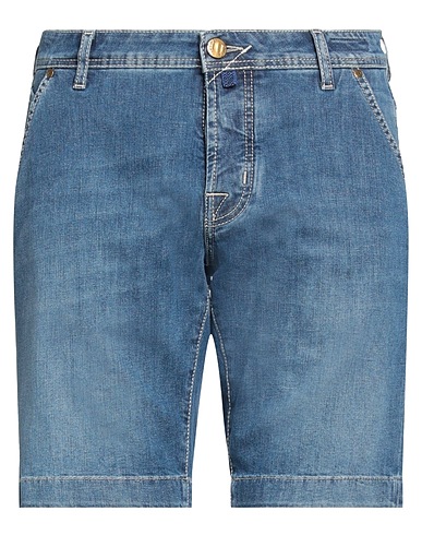 JACOB COHЁN HOSEN & RÖCKE Blau 87% Baumwolle, 11% Leinen, 2% Elastan, Polyester
