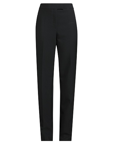FERRAGAMO Pantalone Nero 100% Lana Vergine