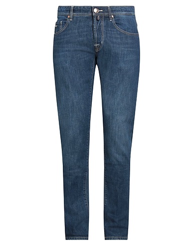 TRAMAROSSA Denim trousers Blue 98% Cotton, 2% Elastane