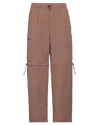 ADIDAS Casual trouser Brown 100% Recycled polyamide