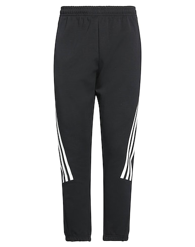 ADIDAS Casual trouser Black 64% Cotton, 36% Recycled polyester