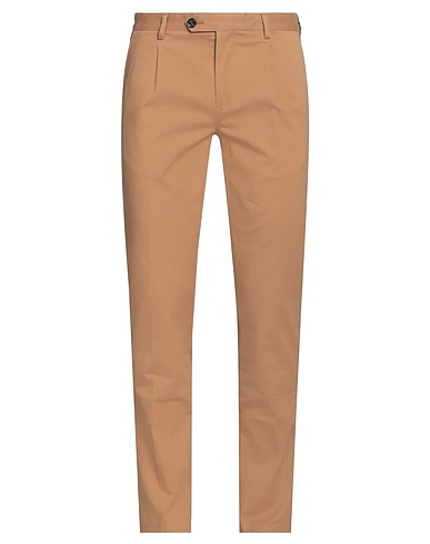 AQUASCUTUM ACTIVE Casual pants Camel 98% Cotton, 2% Elastane