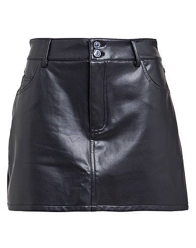 GUESS Minigonna Nero 100% Poliuretano