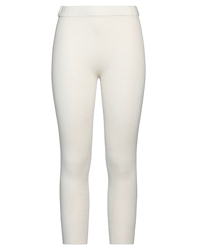 FABIANA FILIPPI Leggings White 100% Wool