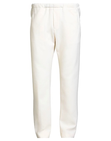 NINE IN THE MORNING Pantalone Panna 97% Lana Vergine, 3% Elastan