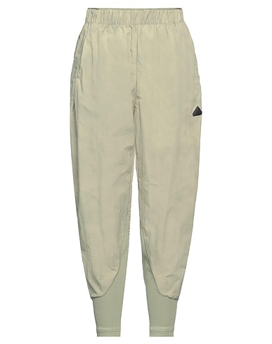 ADIDAS Casual trouser Sage green 100% Recycled polyamide, Cotton, Elastane