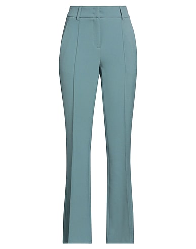 CAMBIO Casual pants Sage green 63% Polyester, 27% Viscose, 7% Cotton, 3% Elastane