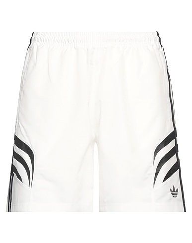 ADIDAS ORIGINALS Shorts & Bermuda White 100% Recycled polyester