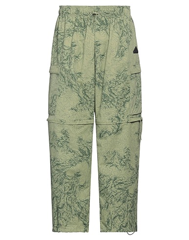 ADIDAS Casual trouser Military green 100% Recycled polyamide