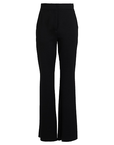 MAX MARA Casual trouser Black 58% Wool, 20% Polyamide, 19% Lyocell, 3% Elastane
