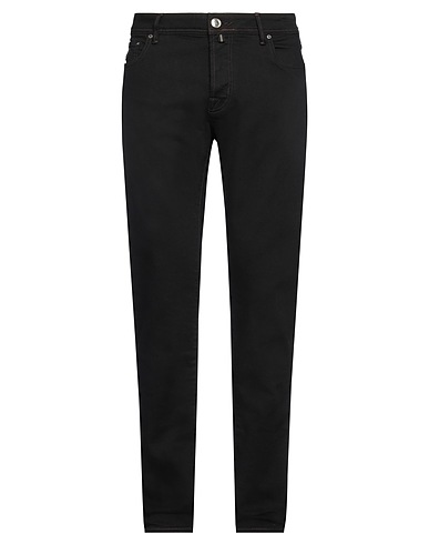 JACOB COHЁN Denim trousers Black 94% Cotton, 4% Polyester, 2% Elastane
