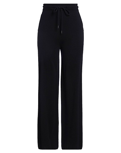 MAX MARA Pantalone Blu notte 70% Lana, 30% Cachemire