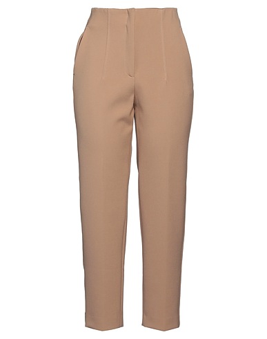 PESERICO Pantalone Cammello 64% Poliestere, 27% Viscosa, 6% Cotone, 3% Elastan