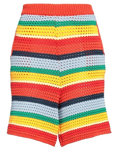 MARNI Shorts & Bermuda Orange 100% Cotton