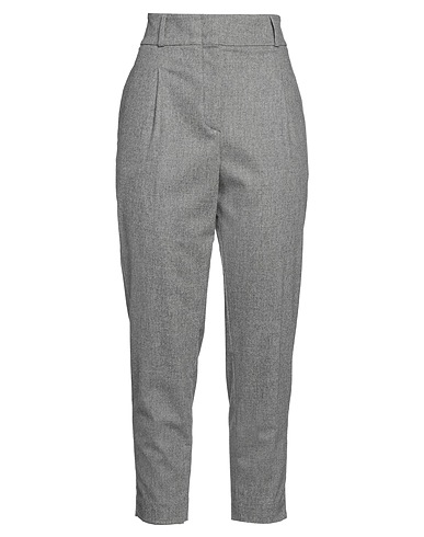 PESERICO Casual trouser Grey 90% Virgin Wool, 8% Cashmere, 2% Elastane