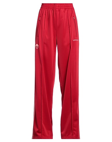 ADIDAS ORIGINALS Casual trouser Red 100% Recycled polyamide