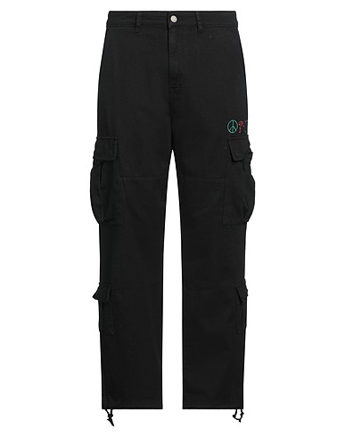 GUESS Casual pants X J BALVIN Black 100% Cotton