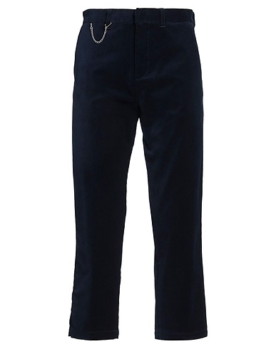 EDWIN Casual pants Midnight blue 100% Cotton