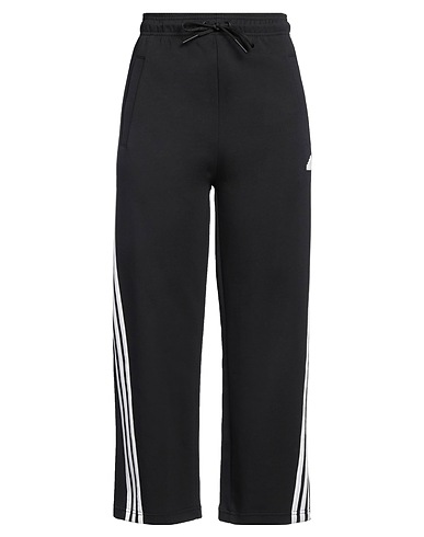 ADIDAS Casual trouser Black 64% Cotton, 36% Recycled polyester