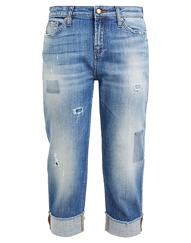 DON THE FULLER Denim trousers Blue 98% Cotton, 2% Elastane