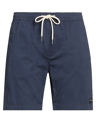 RIP CURL Shorts & Bermuda Navy blue 98% Cotton, 2% Elastane
