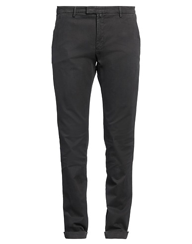 BRIGLIA 1949 Casual trouser Lead 54% Cotton, 43% Modal, 3% Elastane