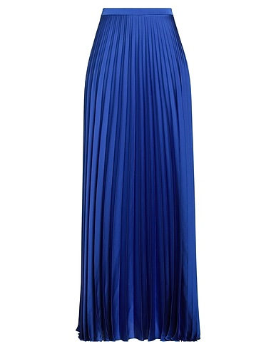 CAMILLA  Milano Long skirt Bright blue 97% Polyester, 3% Elastane