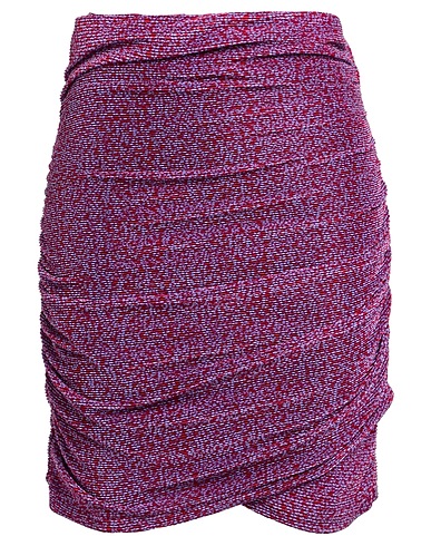 SABINA MUSÁYEV Minigonna Bordeaux 100% Poliestere