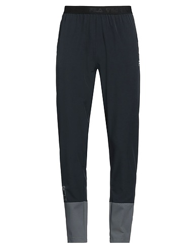 FILA Casual trouser Black 88% Polyester, 12% Elastane
