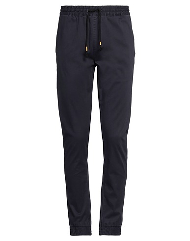 ANERKJENDT Casual trouser Navy blue 97% Cotton, 3% Elastane