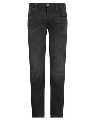 GUESS Denim trousers Black 99% Cotton, 1% Elastane