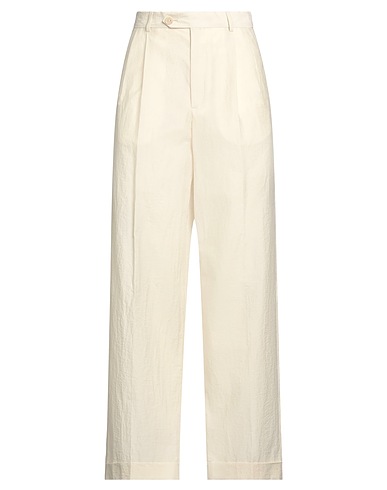 A.P.C. Casual trouser Cream 84% Cotton, 16% Polyamide