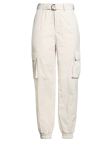 GUESS Casual trouser Ivory 57% Polyamide, 43% Polyester